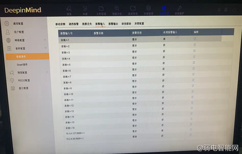 海康威视报警主机防区报警怎么联动到录像机通道并且报警弹图？